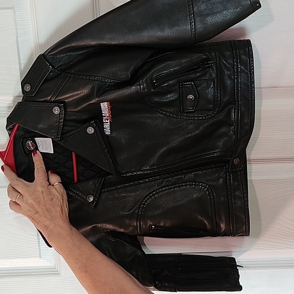 kids Harley Davidson leather coats - Picture 1 of 3